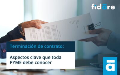 Terminación de contrato